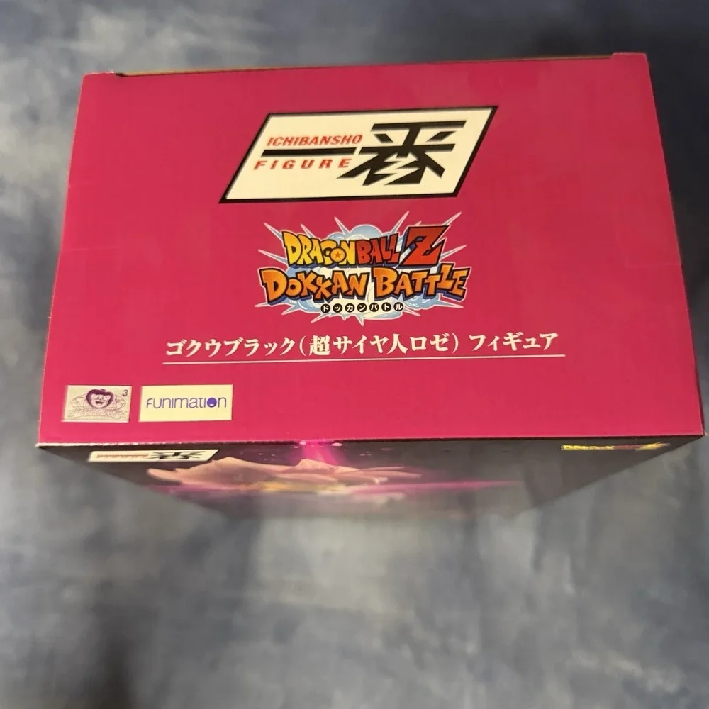 Bandai Ichiban Dragon Ball Dokkan Battle Goku Black Super Saiyan Rose Figure‎